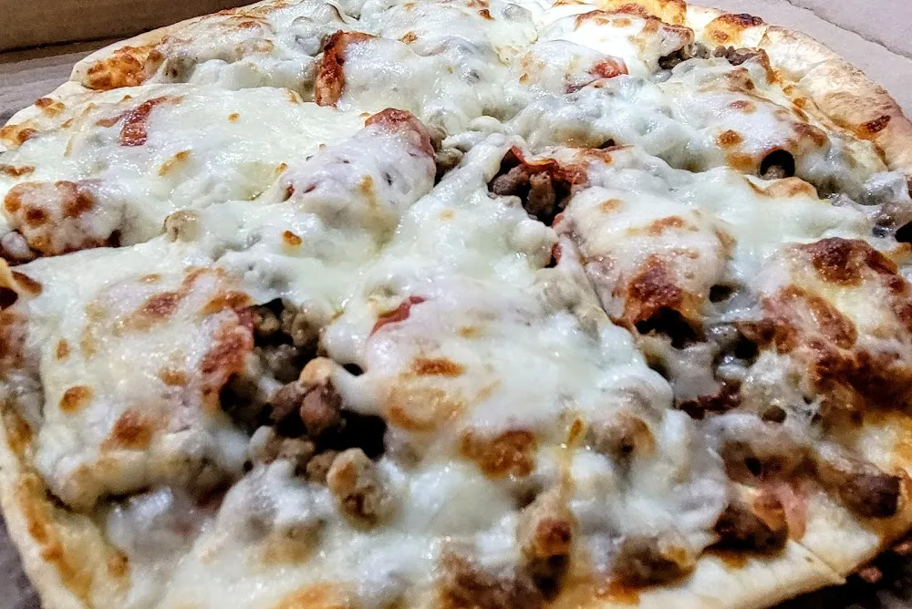 Meat Pizza Extra Cheese
