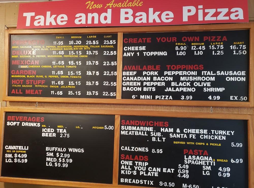 Houdini's Pizza Menu image 4